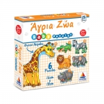 Puzzle Άγρια ζώα από 24 μηνών