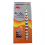 Ακρυλικό σετ 12 χρωμάτων keep smiling, 12ml