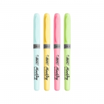 Bic υπογραμμιστής highlighter grip pastel