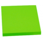 Αυτοκόλλητα χαρτάκια πράσινο φωσφ. 7,6x7,6εκ.