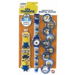 Παιδικό ψηφιακό ρολόϊ προτζέκτορας Minions
