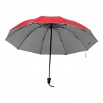 Ομπρέλα ασημί-κόκκινη O105 εκ.