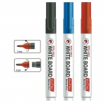 Officemate μαρκαδόρος λευκού πίνακα επαναγεμιζ. κόκκινος στρογγ. μύτη