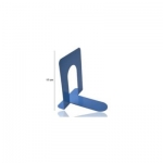 Βιβλιοστάτης MP 17cm. Μπλε Σετ 2 Τεμ.