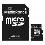 MediaRange Micro SDHC Class 10 With SD Adaptor 32 GB