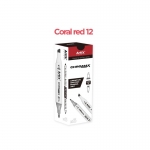 Μαρκαδόροι Οινοπνεύματος Artix Διπλοί Creative Markers 12 Coral Red