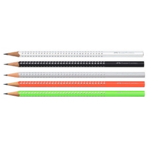 ΜΟΛΥΒΙ FABER CASTELL GRIP SPARKLE CORAL