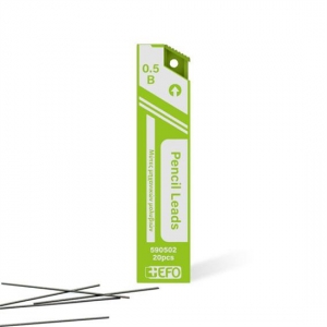 Μύτες Μηχανικών Μολυβιών +EFO 20τεμ 05 B