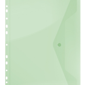 ΦΑΚΕΛΛΟΙ DONAU ΚΟΥΜΠΙ PP Α4 ΤΡΥΠΕΣ 200MIC ΠΡΑΣΙΝΟ