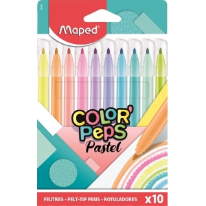 ΜΑΡΚΑΔΟΡΟΙ MAPED PASTEL 10 ΧΡΩΜΑΤΩΝ
