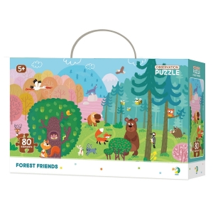 DODO PUZZLES ΦΙΛΟΙ ΤΟΥ ΔΑΣΟΥΣ 5+ 80ΤΕΜ Νο300140