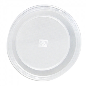 ΠΙΑΤΑ ΠΛΑΣΤΙΚΑ ΛΕΥΚA 23cm ΠΑΚ=20