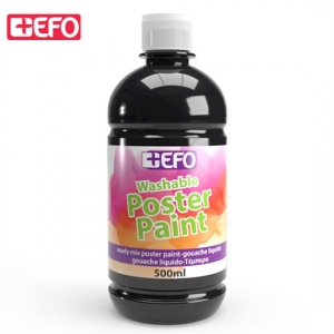 Τέμπερα +Efo 500ml Μαύρο