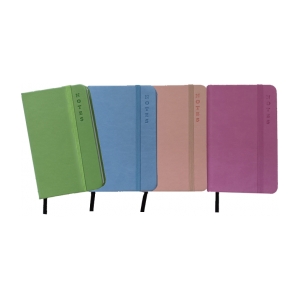 ΣΗΜΕΙΩΜΑΤΑΡΙΟ fOR YOU ΜΕ ΛΑΣΤΙΧΟ A7 ΡΙΓΕ 80 ΦΥΛΛΑ 75gsm ΔΕΡΜΑΤΙΝΗ NOTES ΠΑΣΤΕΛ