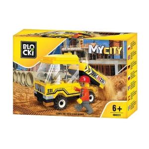 BLOCKI MY CITY ΜΙΚΡΟ ΦΟΡΤΗΓΟ ΑΝΑΤΡΕΠΟΜΕΝΟ 6+ KB0231 ΤΕΜ 66