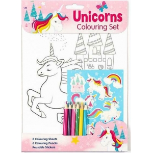 Μονόκεροι – Σετ ζωγραφικής με ξυλομπογιές