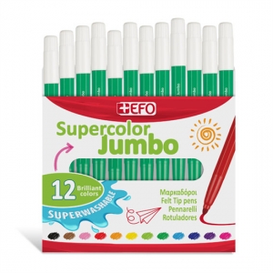 Μαρκαδόρος +Efo Supercolor Jumbo Πράσινο