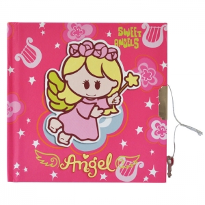 Σημειωματάριο με κλειδί- sweet angels