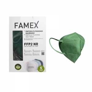 Famex Μάσκα Υψηλής Προστασίας ΚΥΠΑΡΙΣΣΙ FFP2 PFE?95% 10τμχ