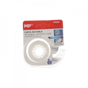 Σελοτέιπ Invisible MP 19mm x 30m με Βάση (Σαλίγκαρος)