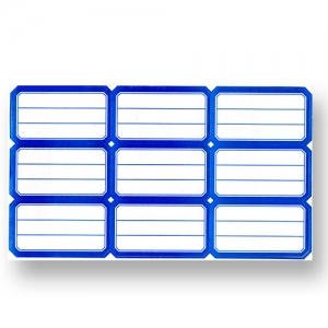 ΕΤΙΚΕΤΕΣ ΜΠΛΕ ΣΧΟΛΙΚΕΣ ΦΥΛΛΟ 9τμχ.