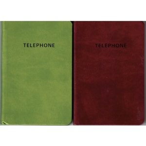 Τηλεφωνικό ευρετήριο με ημίσκληρο εξώφυλλο 8χ11
