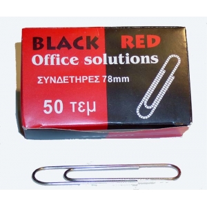 ΣΥΝΔΕΤΗΡΕΣ BLACK RED ΝΙΚΕΛ 78ΜΜ ΚΟΥΤΑΚΙ 100 ΤΕΜ