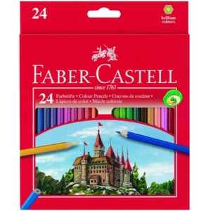 ΞΥΛΟΜΠΟΓΙΕΣ FABER CASTELL  24ΧΡΩΜΑΤΑ