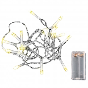 20 LED ΜΠΑΤΑΡΙΑΣ CONTROL ΛΕΥΚΟ