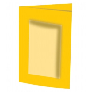 Κορνίζα κίτρινη ανοιχτή Α4