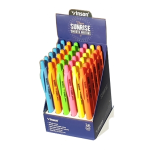 ΣΤΥΛΟ OIL GEL ΜΠΛΕ ΓΡΑΦΗΣ INSON SUNRISE 0.7MM