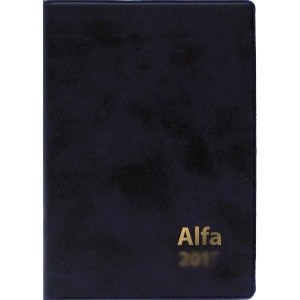 Ημερολόγιο Άλφα πλαστικό κάλυμμα 8,5 x 12,5 cm