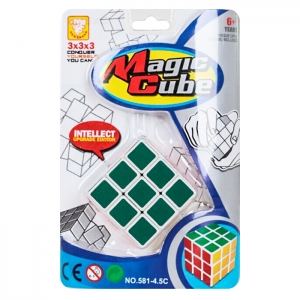 ΜΑΓΙΚΟΣ ΚΥΒΟΣ 4,5cm ΣΕ ΜΠΛΙΣΤΕΡ 12x18cm