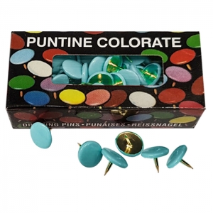 -ΠΙΝΕΖΕΣ ΜΟΝΟΧΡΩΜΕΣ ΣΕΤ=50ΤΕΜ ΠΟΡΤΟΚΑΛΙ