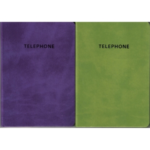 Τηλεφωνικό ευρετήριο με ημίσκληρο εξώφυλλο 8,5χ13