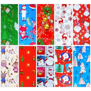 Χαρτί Περιτυλίγματος 70x200cm Xmas Happy-3 10 Σχέδια