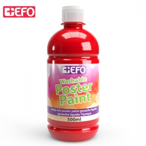 Τέμπερα +Efo 500ml Κόκκινο