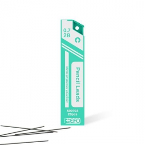 Μύτες Μηχανικών Μολυβιών +EFO 20τεμ 07 2B