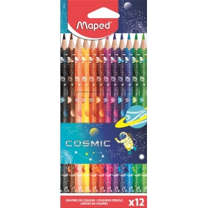 ΞΥΛΟΜΠΟΓΙΕΣ MAPED COSMIC 12 ΧΡΩΜΑΤΑ