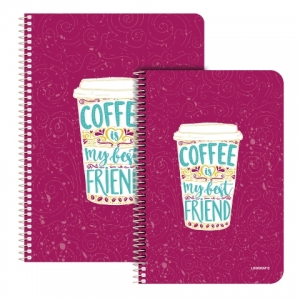 LGF COFFEE ΤΕΤΡΑΔΙΟ ΣΠΙΡΑΛ 17Χ25 2Θ 60Φ