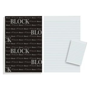 Μπλοκ ψαροκολλητό Ntelon 10Χ14 100φύλλα ριγέ