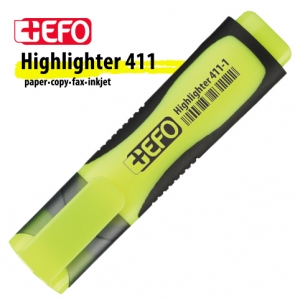 Μαρκαδόρος Υπογράμμισης +Efo 411-1 Κίτρινο