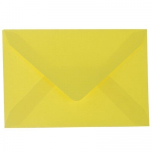 Φάκελος αλληλογραφίας κίτρινο 7,5x11εκ.