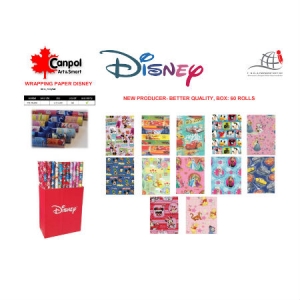 ΧΑΡΤΙ ΠΕΡΙΤΥΛΙΓΜΑΤΟΣ CANPOL 12 ΠΑΙΔΙΚΑ ΣΧΕΔΙΑ DISNEY ΡΟΛΛΟ 2m x 0.70m