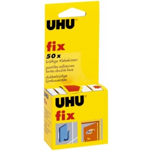 ΑΥΤΟΚΟΛΛΗΤΑ UHU FIX ΔΙΠΛΗΣ ΟΨΕΩΣ 50τεμ N