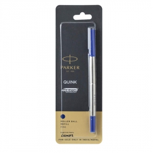 ΡARKER QUINK ROLLER REFILLS BLUE FINE
