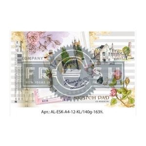 ΜΠΛΟΚ ΣΧΕΔΙΟΥ Α4 ΔΕΜΕΝΟ 12ΦΥΛΛΑ 140gr BOURGEOIS