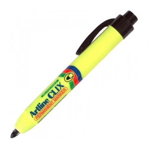 Artline Clix EK 73 ανεξίτηλος μαρκαδόρος με κουμπί μαύρος