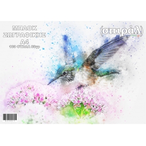 (σπιράλ) ΜΠΛΟΚ ΖΩΓΡΑΦΙΚΗΣ Α4 100 ΦΥΛΛΑ 80γρ Νο351