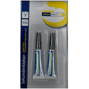 Office Point Super Glue 3gr/ 2τμχ.